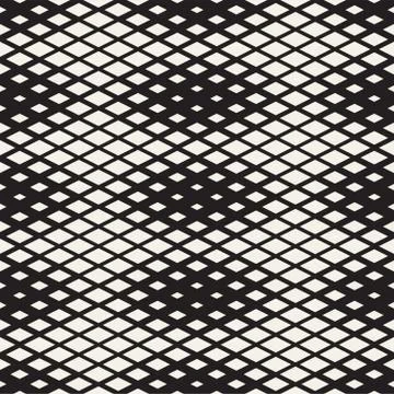 Repeating Rectangle Halftone. Modern Geometric Lattice Texture. Vector Seam.. Stockillustratie