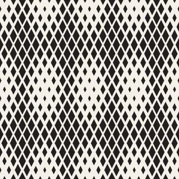 Repeating Rectangle Halftone. Modern Geometric Lattice Texture. Vector Seam.. イラスト素材
