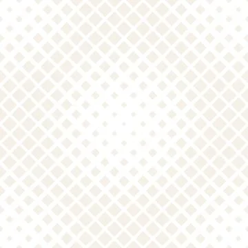 Repeating Rectangle Shape Halftone. Vector Seamless Monochrome Pattern Stock Illustration
