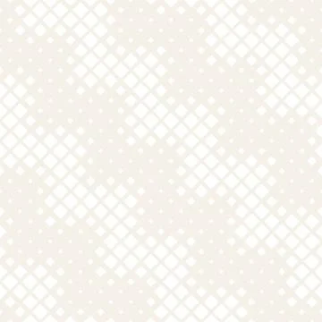 Repeating Rectangle Shape Halftone. Vector Seamless Monochrome Pattern Stockillustratie