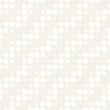 Repeating Rectangle Shape Halftone. Vector Seamless Monochrome Pattern Stockillustratie
