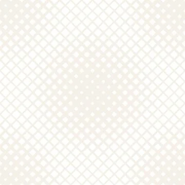 Repeating Rectangle Shape Halftone. Vector Seamless Monochrome Pattern Illustrazione stock