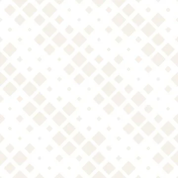 Repeating Rectangle Shape Halftone. Vector Seamless Monochrome Pattern イラスト素材