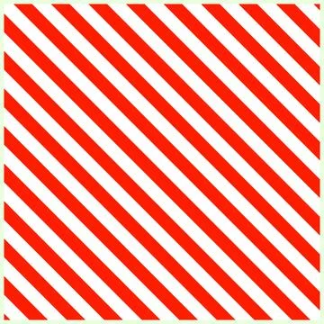 The repeating red and white diagonal lines create a bold, contrasting pattern Stock Illustration