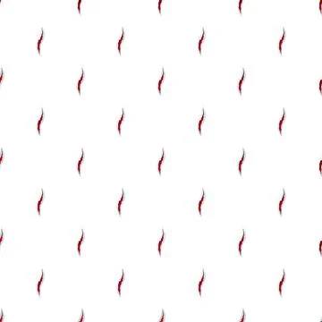 Repeating red paper tear pattern on white background 스톡 일러스트