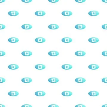 Repeating refresh reload arrow icon seamless pattern Stock Illustration