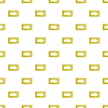 Repeating right arrow button pattern for guidance Stock Illustration