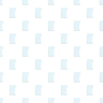 Repeating ripped blue paper notes seamless background pattern Illustrazione stock
