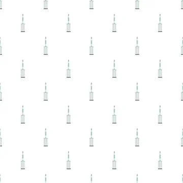 Repeating rocket launching pattern for space exploration theme Illustrazione stock