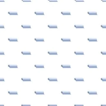 Repeating rolls of paper seamless pattern background Stock Illustration