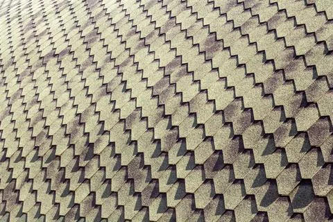 Repeating Roof Pattern Foto stock