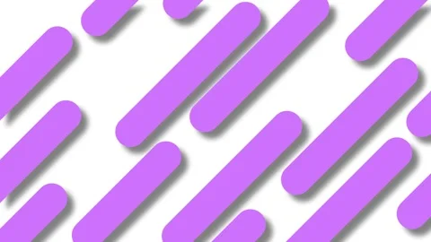 Repeating Rounded Rectangles Pattern In Lavender Purple On animation White .. Stock Footage 321854956