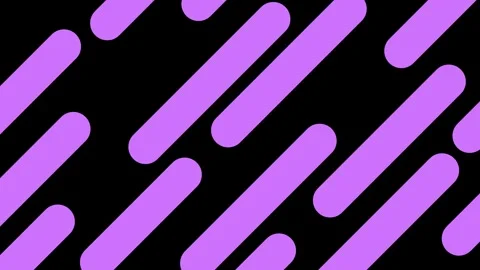 Repeating Rounded Rectangles Pattern In Lavender Purple On animation Black .. Stock Footage 321854965