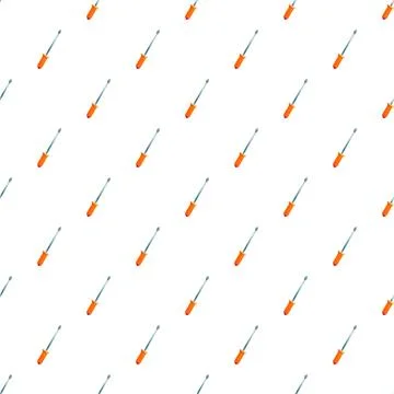 Repeating screwdriver pattern creating tool and work background イラスト素材