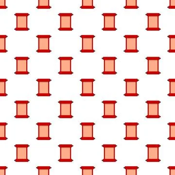 Repeating scrolls pattern creating a pixelated background イラスト素材