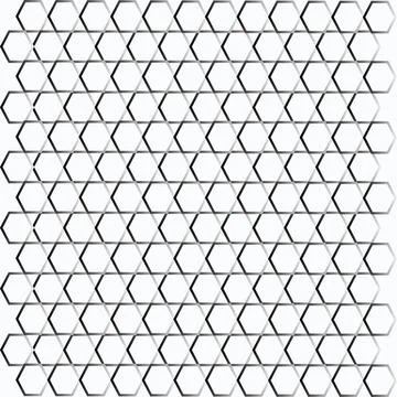 Repeating seamless geometric pattern black in white Stock Illustration