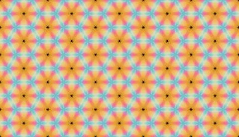 Repeating seamless pattern of soft painterly geometric design Stock Illustration