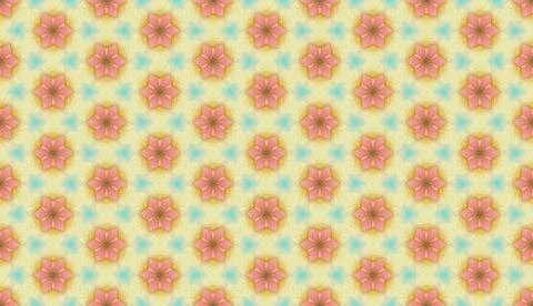 Repeating seamless pattern of soft painterly geometric design Stock Illustration