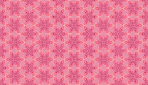 Repeating seamless pattern of soft painterly geometric design Stock Illustration