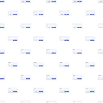 Repeating search dialog boxes forming user interface pattern Stock Illustration