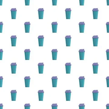 Repeating shaker bottles forming seamless pattern for fitness Illustrazione stock