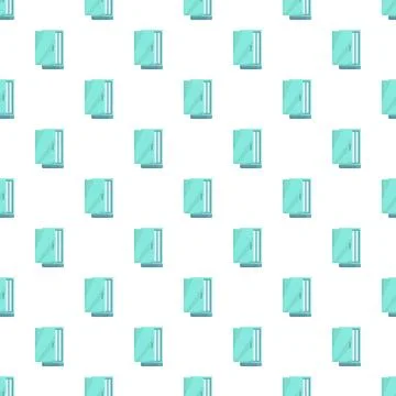Repeating shower cubicle graphic seamless pattern background Illustrazione stock