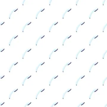 Repeating shower head vector pattern for bathroom design 库存插图