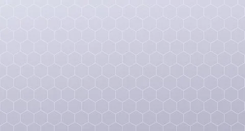 Repeating silver hexagon pattern on gradient background Stock Illustration