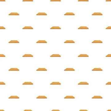 Repeating simple wooden floor pattern white background Illustrazione stock