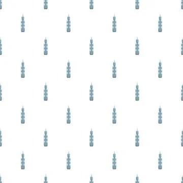 Repeating skyscraper illustration forming a seamless pattern Иллюстрация