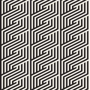 Repeating Slanted Stripes Modern Texture. Monochrome Geometric Seamless Pat.. Stock Illustration