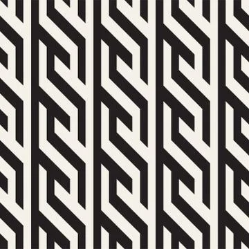 Repeating Slanted Stripes Modern Texture. Simple Background. Monochrome Geo.. Stock Illustration