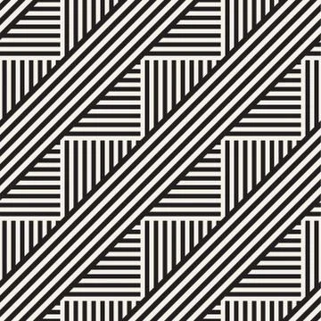 Repeating Slanted Stripes Modern Texture. Simple Regular Background. Geometri Stock Illustration