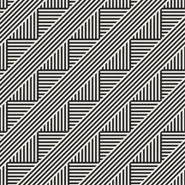 Repeating Slanted Stripes Modern Texture. Simple Regular Background. Geometri Stock Illustration