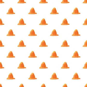 Repeating small sand piles seamless pattern background Illustrazione stock