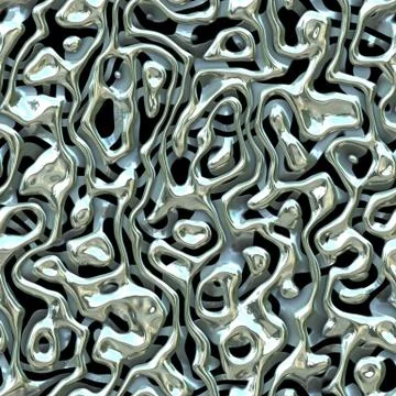 Repeating smelted metal  background Stock Illustration