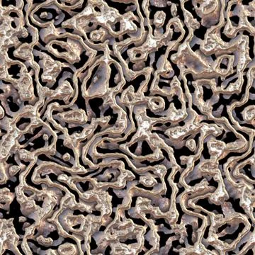 Repeating smelted metal  background Illustrazione stock