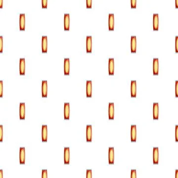 Repeating soda can beverage pattern seamless background Stock Illustration