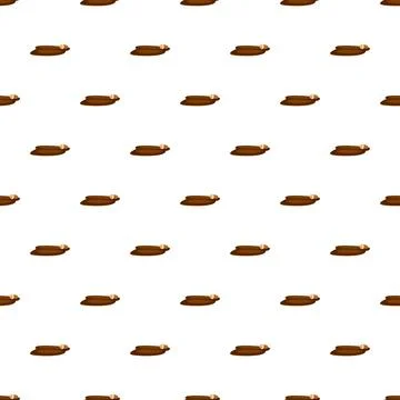 Repeating splashes of chocolate milk cream background pattern Stock Illustration