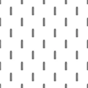 Repeating spray can seamless pattern on white background Illustrazione stock
