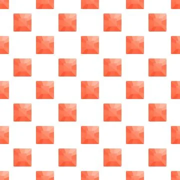 Repeating square gem pattern creating checkerboard background Stock Illustration