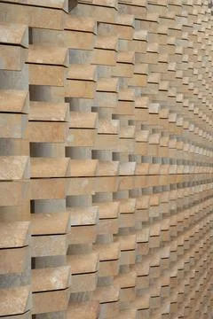 Repeating Stone Brick Pattern Stock Photos