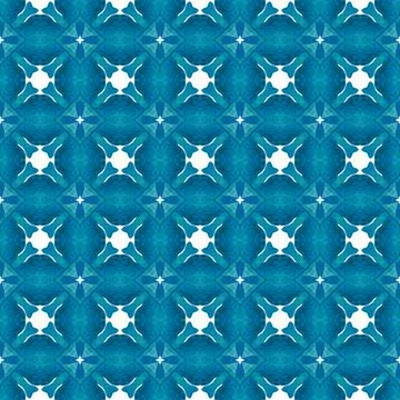 Repeating striped hand drawn border. Blue Stock Illustration