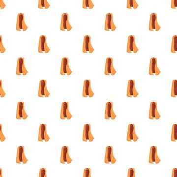 Repeating superhero cape pattern forming a seamless background Illustrazione stock
