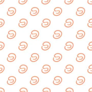 Repeating swirl organic irregular pattern tileable background Illustrazione stock