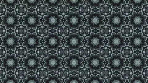 Repeating Symmetry Kaleidoscope Abstract Pattern Stock Footage 326762992