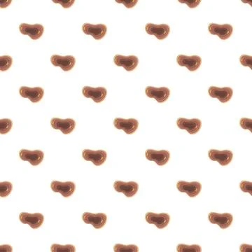 Repeating topographic map pattern on white background Stock Illustration