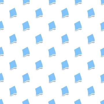 Repeating torn blue lined paper seamless pattern Stock Illustration