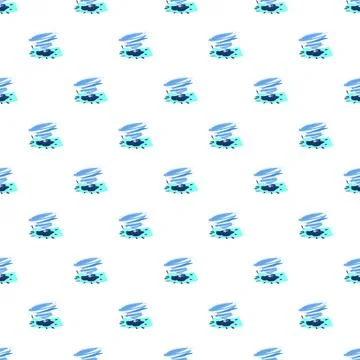 Repeating tornado wind storm abstract weather pattern Stock Illustration