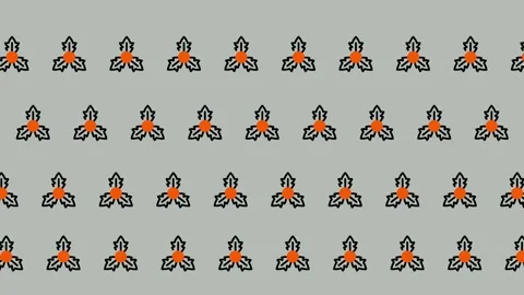 Repeating Trefoil Pattern Animation for Backgrounds and Visuals. Stock Footage 325381726